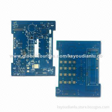 Multilayer PCB with Blue Solder Mask, Rapid Delivery and Production